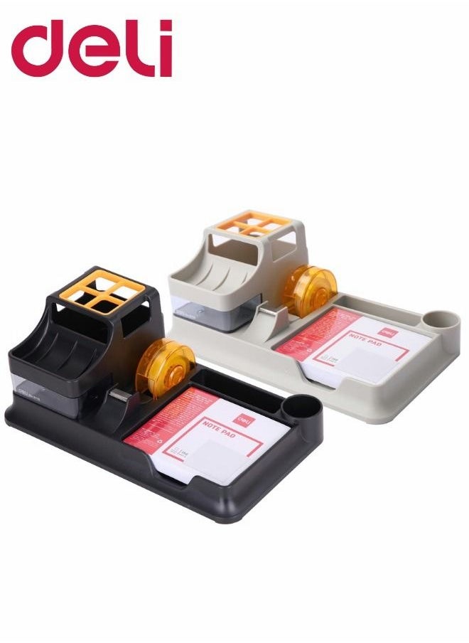 Deli 2 Pcs 6 Compartment Multi-Functional Desk Organizer Box  - Image 1