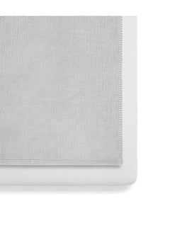 Snuz 3 Pieces Crib Bedding Set For Infant And Baby, 100% Soft Jersey Cotton, Contents: 1X Blanket , 2 X Crib Sheets Fitted Sheet Size:44 X 80Cm (Max.), Blanket Size: 75 X 75Cm - Grey  - Image 1