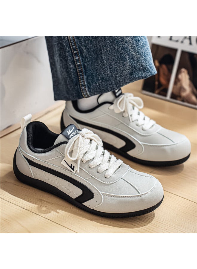 Pull Back Warrior Men's American Retro Military Training Shoes Casual Sports Sneakers Wxy-m885c Gray Black Size 43 - Image 1
