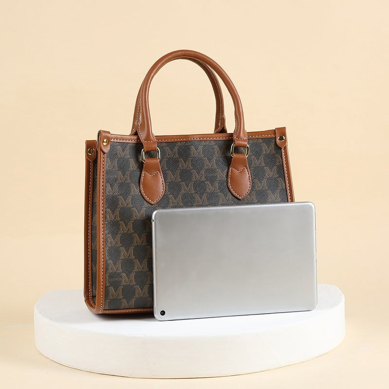 Women'S Bag Combination Mother Bag Old Flower Classic Portable Tote Bag Large Capacity Handbag One-Piece Generation - Image 5