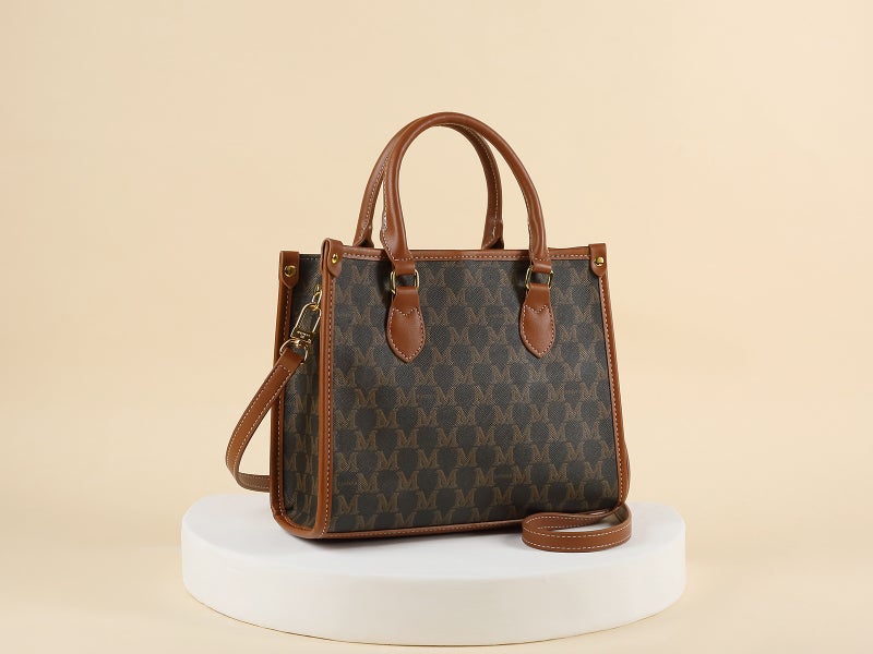 Women'S Bag Combination Mother Bag Old Flower Classic Portable Tote Bag Large Capacity Handbag One-Piece Generation - Image 1