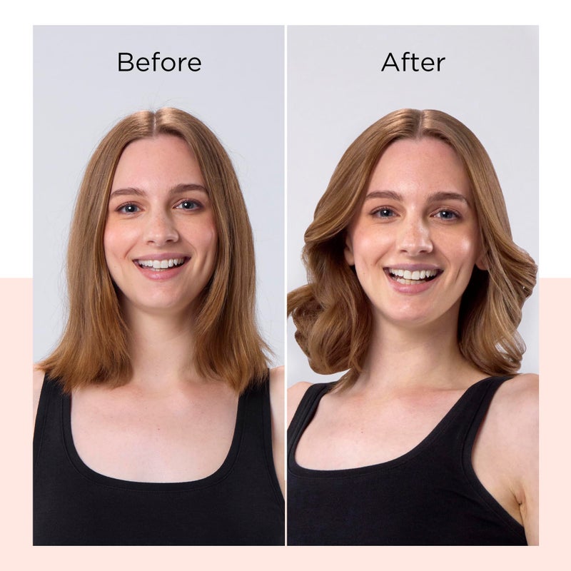 Revlon فرشاة تصفيف الشعر المدفأة المعززة بزيت جوز الهند من ريفلون الجديدة والمحسّنة | 1 بوصة لنتائج كثيفة ولامعة (أسود/أحمر) - Image 3