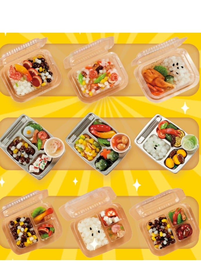 DIY Food Fast Food Cart For Children, Simulation Of Ingredients, Mini Food Toys, Handmade Material bBags, And Home Toys - Image 3