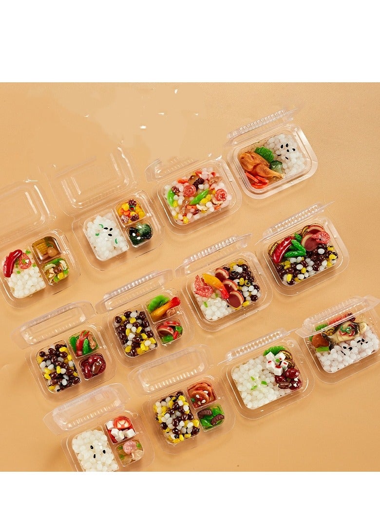DIY Food Fast Food Cart For Children, Simulation Of Ingredients, Mini Food Toys, Handmade Material bBags, And Home Toys - Image 4