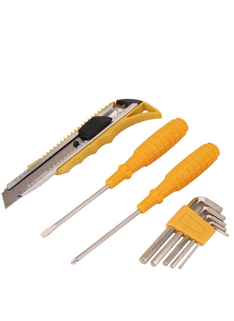Set 9 Pieces | Different Tools Scalpel | Screwdrivers | And 5 Piece Hex Wrench | Wrench | Industrail Tools | Tools boxes