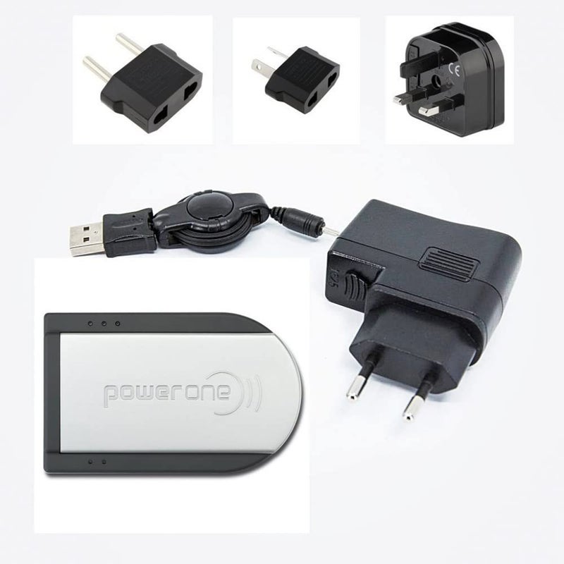 Power One Pocket charger for ACCU Plus Size p10, p13, p312 (Capacity - 2 Batteries) - Image 3