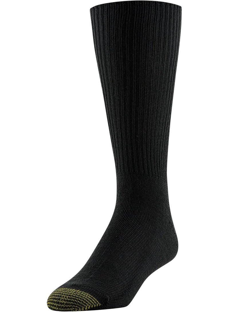 GOLDTOE Men's Fluffies Casual Crew Socks - Image 1