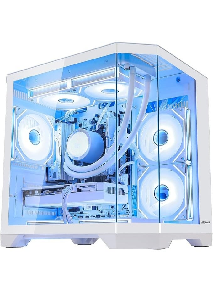 كمبيوتر ألعاب Gaming PC بمعالج Ryzen 7 9700X وكارت RTX 5060 ورام 32GB DDR5 وSSD 1TB لأداء سلس في الألعاب والبث والشغل - Image 2