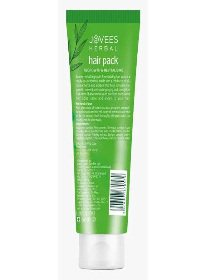 Jovees Herbal Growth & Revitalising Hair Pack For Smoothens Hair | Revives Dead Cells | Improves Hair Volume For All Hair Type 200g - Image 3