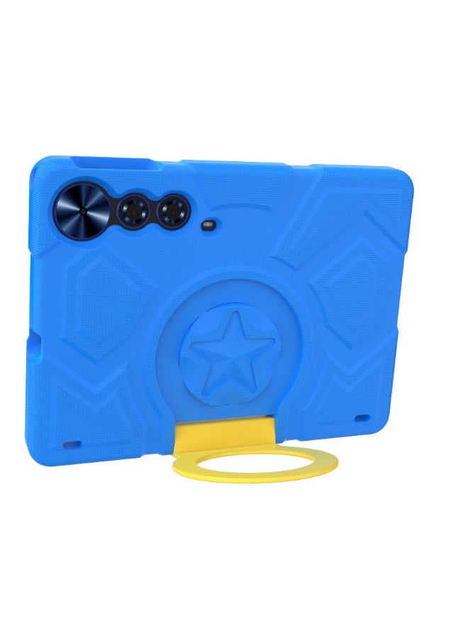 أتتش تابلت الأطفال KD57 Pro بحجم 12 إنش بنظام أندرويد 14، 8 جيجابايت RAM، 512 جيجابايت ROM، واي فاي 5G، شريحتين، بلوتوث، مع غلاف EVA وحامل + لوحة كتابة LCD مجانية بحجم 8.5 إنش - أزرق - Image 4