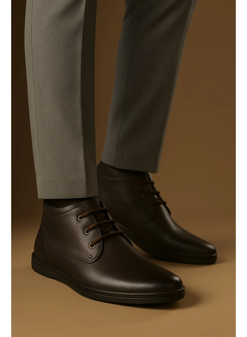 Red Chief حذاء رسمي بني قصير برباط