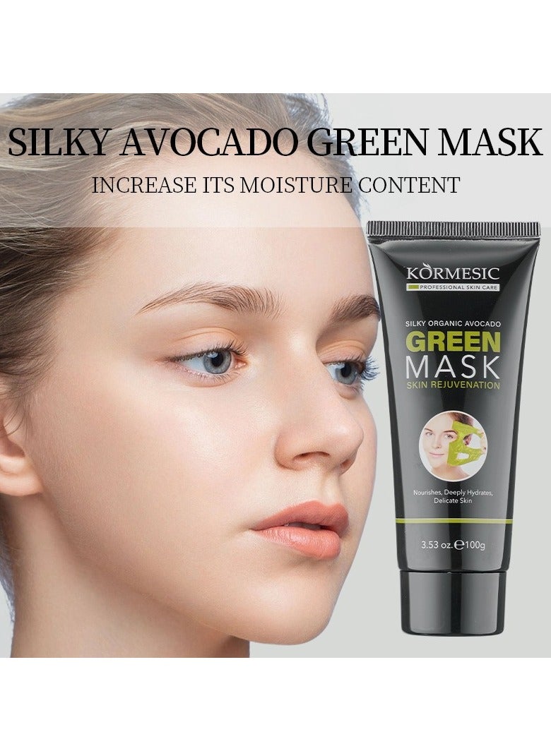 Kormesic Avocado Green Clay Mask - 100g - Image 2