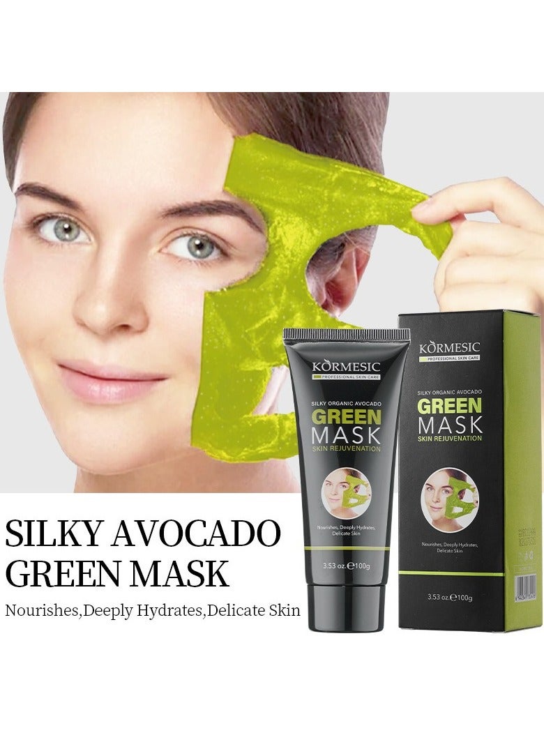 Kormesic Avocado Green Clay Mask - 100g - Image 4