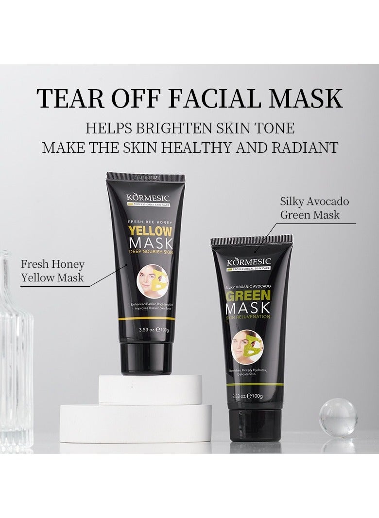 Kormesic Avocado Green Clay Mask - 100g - Image 5