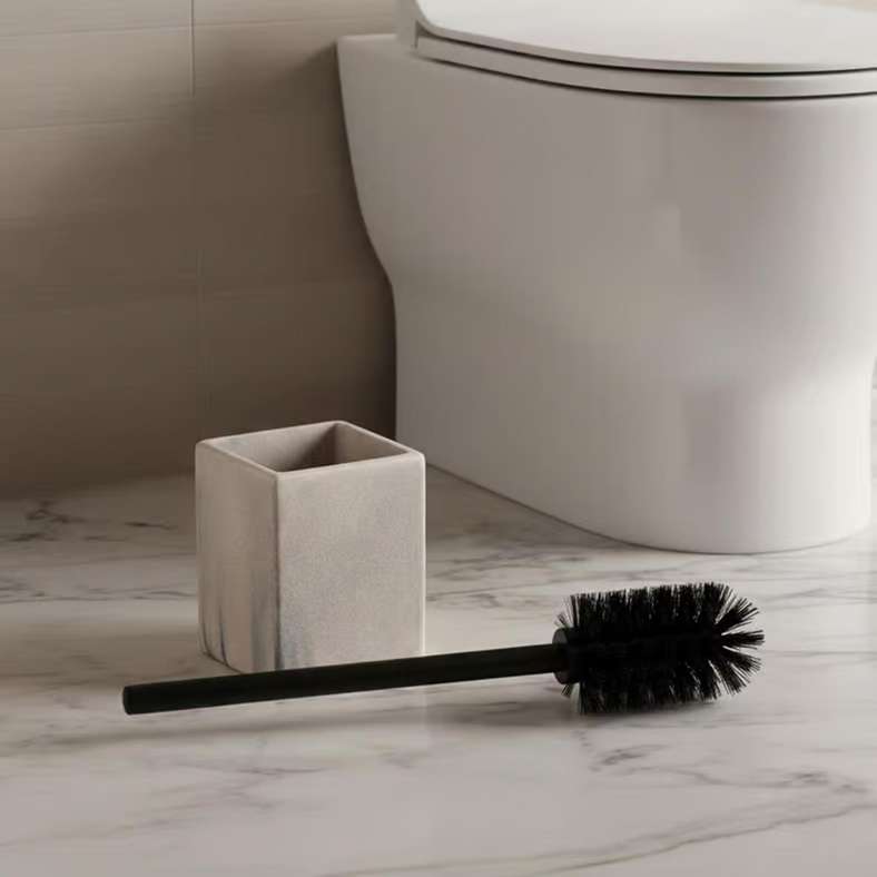 Pan Home Mist Toilet Brush Holder - Beige - Image 2