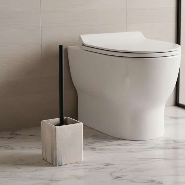 Pan Home Mist Toilet Brush Holder - Beige - Image 1