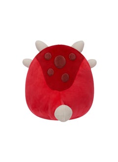 Squishmallows 7.5 inch Little Plush Sergio the Red Armored Dino Officially Licensed Kellytoy Plush Toy Colorful Soft Gift for Kids Girls & Boys Washable Squishy Stuff Toy Multicolor All Age  - Image 4