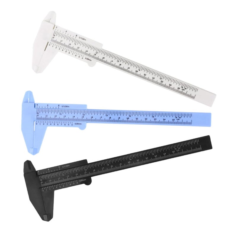 Plastic Precision Caliper Set 150mm 0.5mm Accuracy Metric Measuring Tool - Image 2