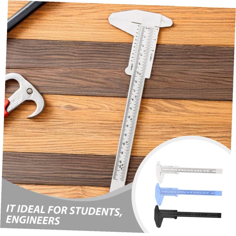 Plastic Precision Caliper Set 150mm 0.5mm Accuracy Metric Measuring Tool - Image 4
