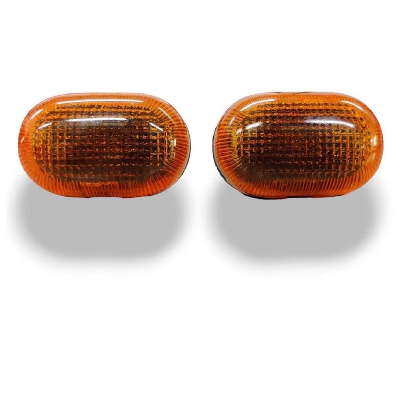 STYCARO Bumper Fender Indicator Light Lamp Assembly Maruti 800 Type 2 / Zen/Maruti 1000 / Esteem/Tata Ace (Set of 2) - Image 1