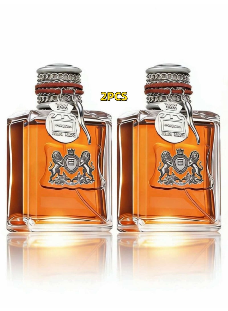 جان مس مجموعة عطور منزلية 2 × 50 مل - رائحة الحمضيات البرتقالية الطازجة والتوابل الدافئة، رذاذ عطري داخلي طويل الأمد لغرفة المعيشة وغرفة النوم والأجواء المنزلية - Image 1