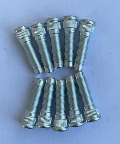 SHULIY 10 PCS 1220 Serrated Wheel Stud Bolt 610368 0627 in Knurl 13132 in Length Replacement for Ford Explorer Mustang Mazda B2300 B2500 B3000 B4000 Lincoln Mercury Car - Image 3