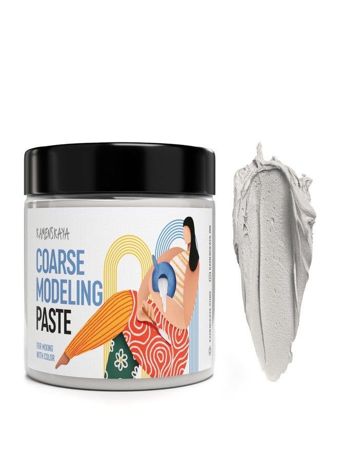 KAMENSKAYA Coarse Modeling Paste for Textured Art and Acrylic Painting (Texture Paste for Canvas) - 16.9 fl oz (500 ml) - Image 1