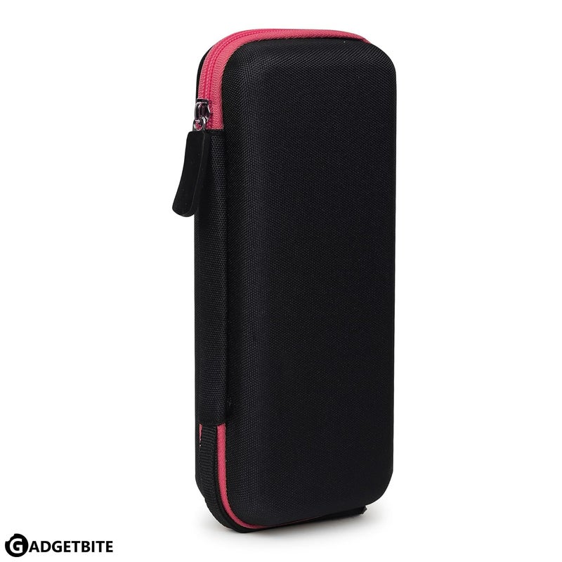 GadgetBite Portable Electronic Accessories Organizer - Travel-Friendly EVA Pouch for Vlogging Camera, USB Cables, Power Banks, Adapters, Hard Disks, and More (Pink) - Image 5