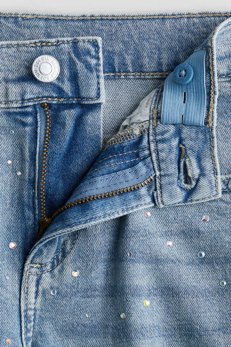 H&M Loose Fit Wide Leg Cargo Jeans