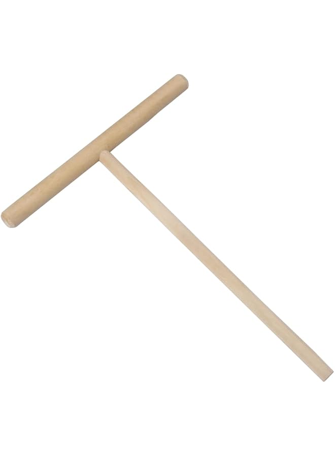 co arma Baaqii T Shape Crepe Maker Pancake Batter Wooden Spreader Stick Kitchen Tool Diy (2 Pack) - Image 5