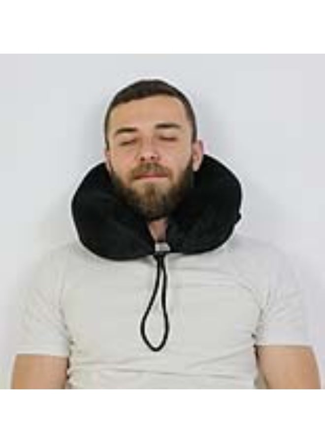 Max Comfort Elevated Medical Memory Foam Neck Pillow, Comfortable Support for Travel and Sitting - Image 3