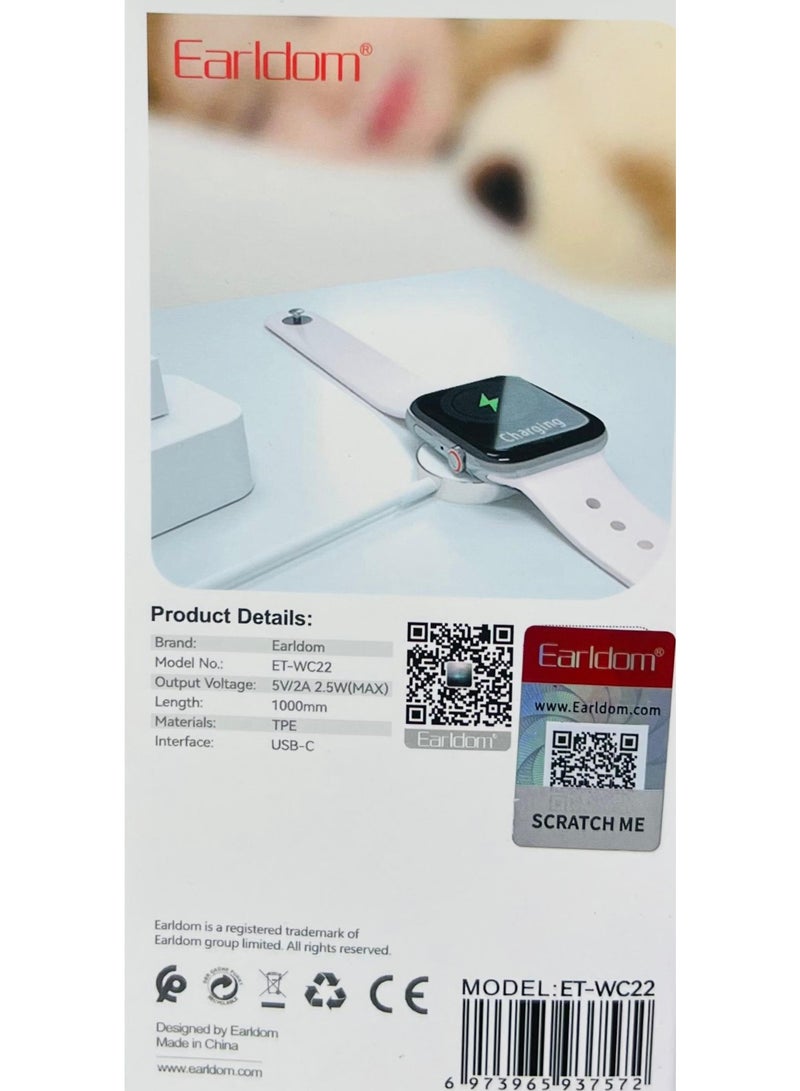 Earldom USB-C WATCH CHARGING CABLE - Image 2