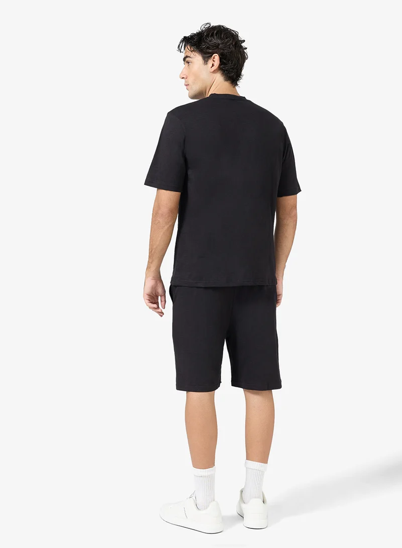 Seventy Five Basics T-Shirt & Shorts Set