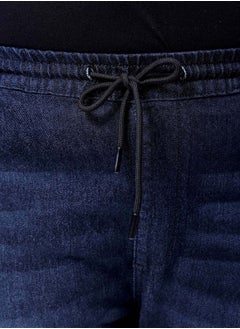 HARDSODA Men Plus Size Slim Fit Solid Mid-Rise Stretchable Denim Joggers  - Image 5