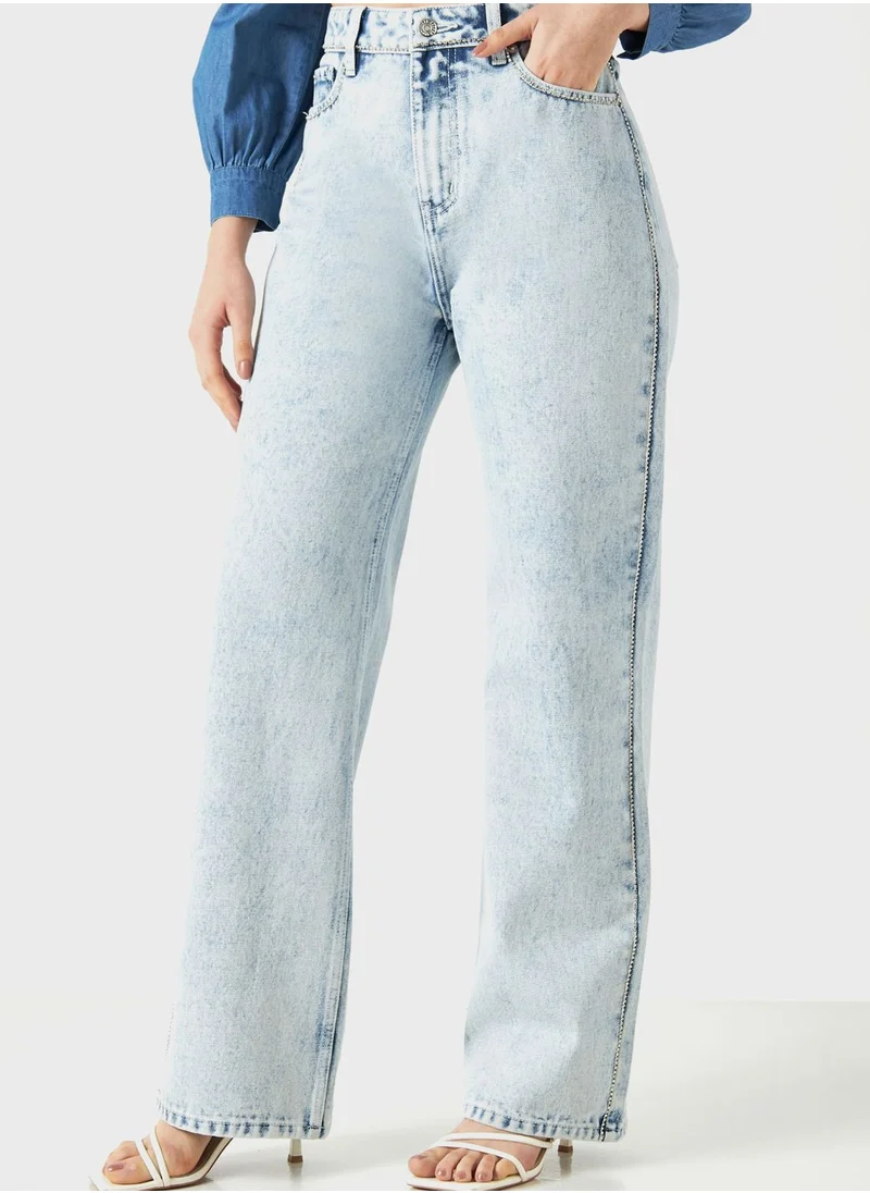 لي كوبر Wide Leg Jeans