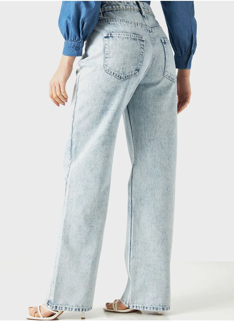 لي كوبر Wide Leg Jeans