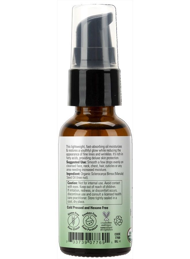 now Solutions, Organic Marula Oil, Skin Hydrating and Nourishing, 100% Pure, 1-Ounce - Image 3