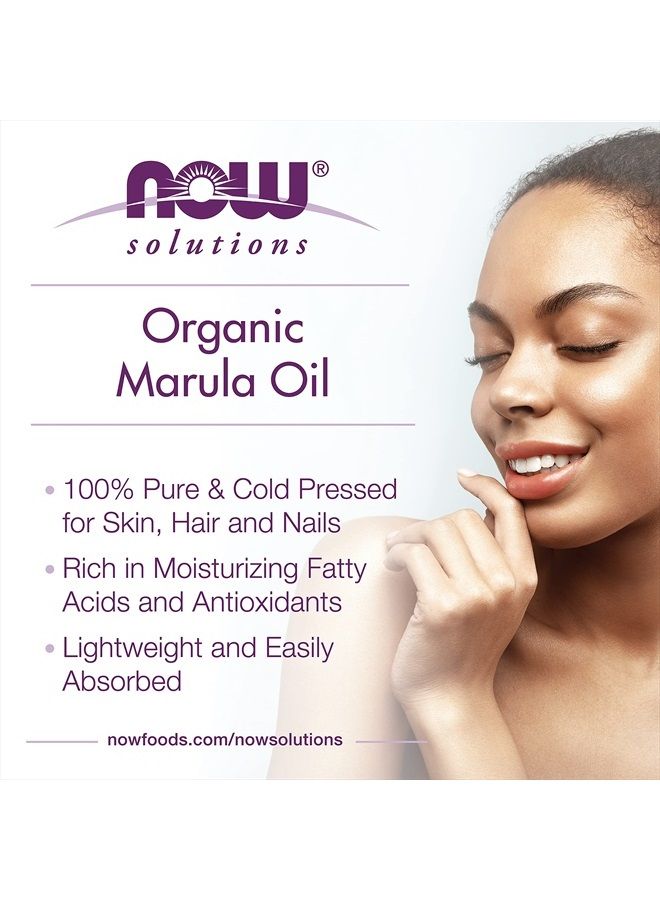 now Solutions, Organic Marula Oil, Skin Hydrating and Nourishing, 100% Pure, 1-Ounce - Image 4