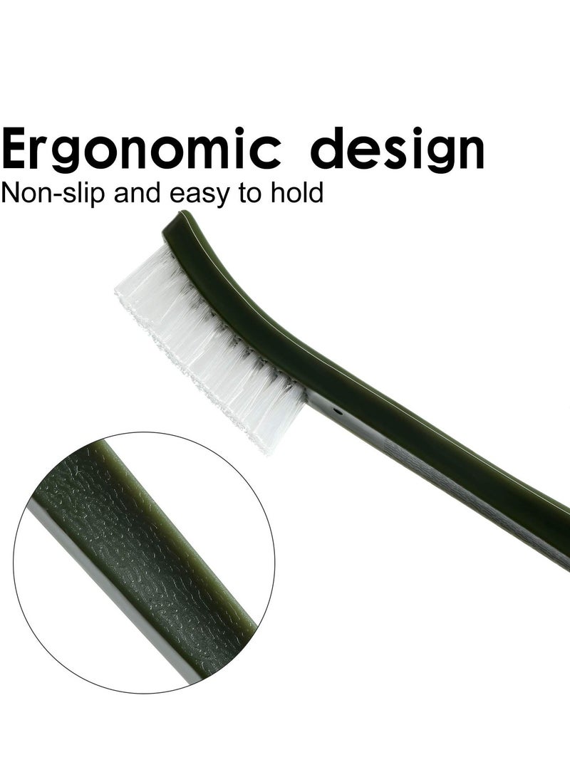 Loquat 9 Piece Mini Wire Brush Set for Rust, Paint, Metal Cleaning - Image 4