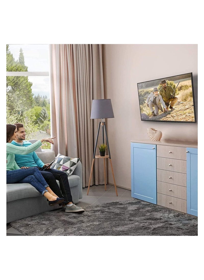 ELTRAZONE 26" - 75" Fixed TV Wall Mount Bracket, Universal Tilt TV Heavy Duty Wall Mount Adjustable TV Stand for LED LCD OLED Plasma TV with Super Strong 50kg Weight Capacity VESA up to 700 x 400  - Image 4