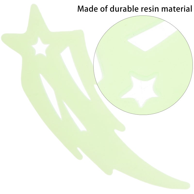 40 Pcs Meteor Stickers Glowing Star Wall Decals Glow Stickers - Image 2