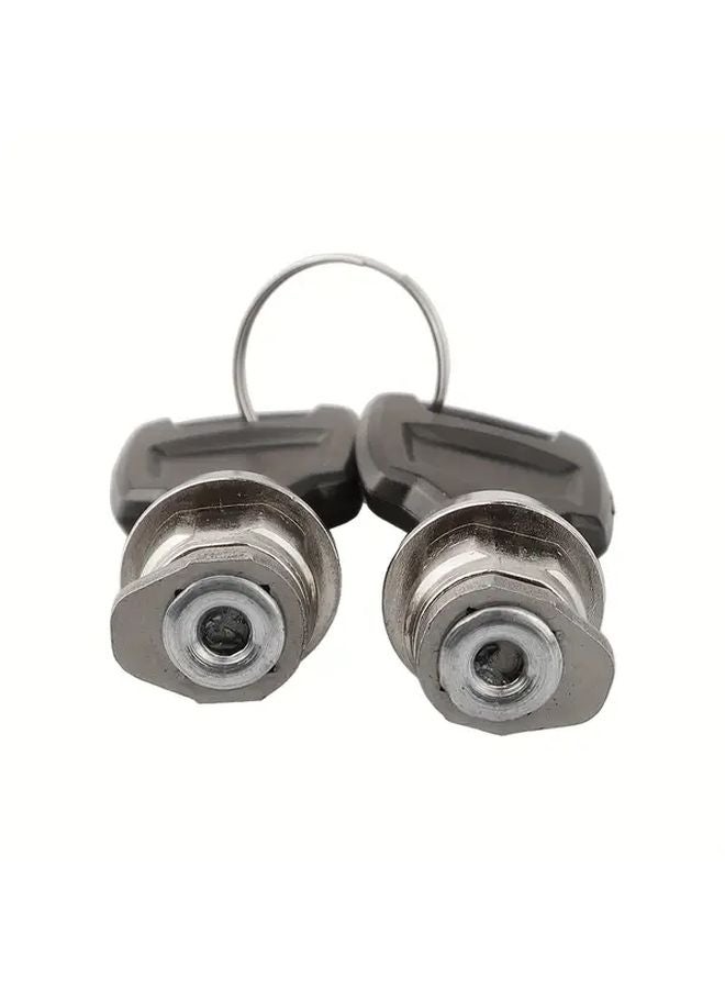 Motorcycle Aluminum Alloy Tail Box Accessory Kit With Quick Release Base Plate And Lock Cylinders - Image 2