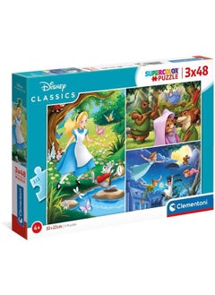 Disney Classic Supercolor Puzzles for Children and Adults 3X48 Pcs - pzsku/ZDE45097FEE984E387472Z/45/_/1684329478/94aa7953-4cb7-4a1f-a5bd-08181ee36a29