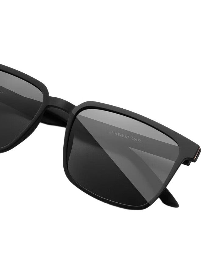 CAPONI Polarized Sunglasses, Uv Protection, Anti-Uv Sunglasses, Sun Protection For Men And Women, Driving-Specific, Small Frame, Slimming, High-End Look - Image 3