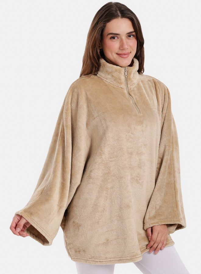 Carina Velvet Poncho Wearable Blanket - Image 2