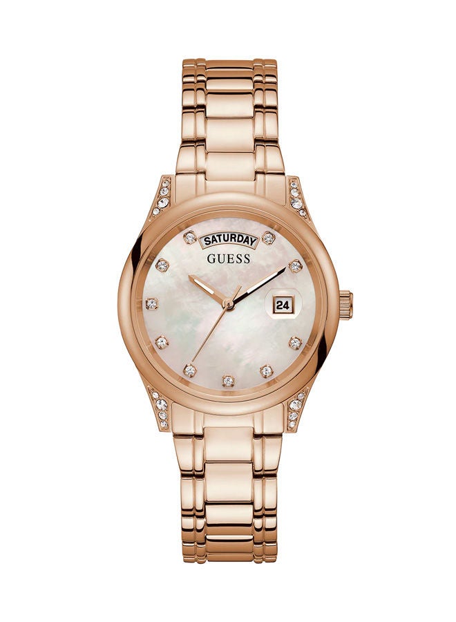 جس ساعة يد من ستانلس ستيل عقارب و مقابض GW0047L2 - Image 1