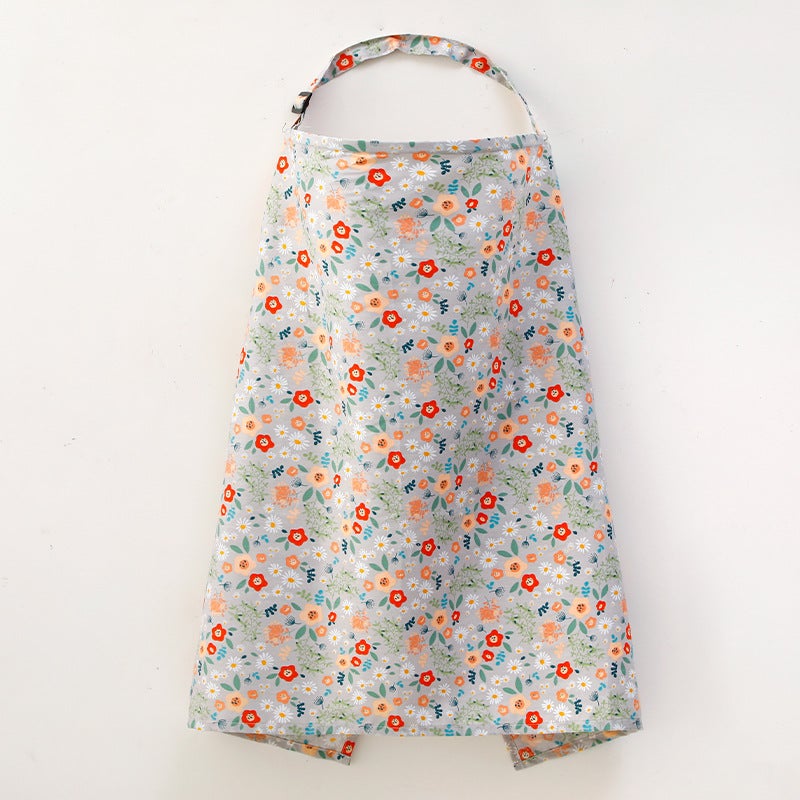 منشفة رضاعة قطنية منشفة رضاعة منشفة رضاعة للخروج شال رضاعة ربيع صيف خريف منشفة ملجأ قماش حمالة تمنع الضوء - Image 1