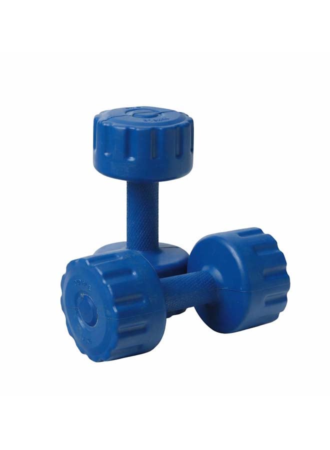 Elan PVC Dumbbell 3 Kg – Fixed Weight Fitness Dumbbell for Strength Training, Home Gym and Muscle Toning Exercises - Image 1