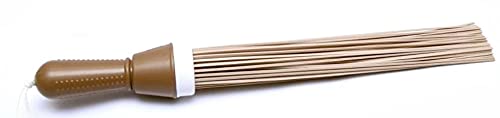 STACKRAID Plastic Toilet Brush Bathroom Cleaning Kit Long Handle Double Sided Scrubbing Bristles Brushes Cleaner Easy to Clean Corners Indian Western Toilette with Multicolor (Brush+Broom) - Image 3