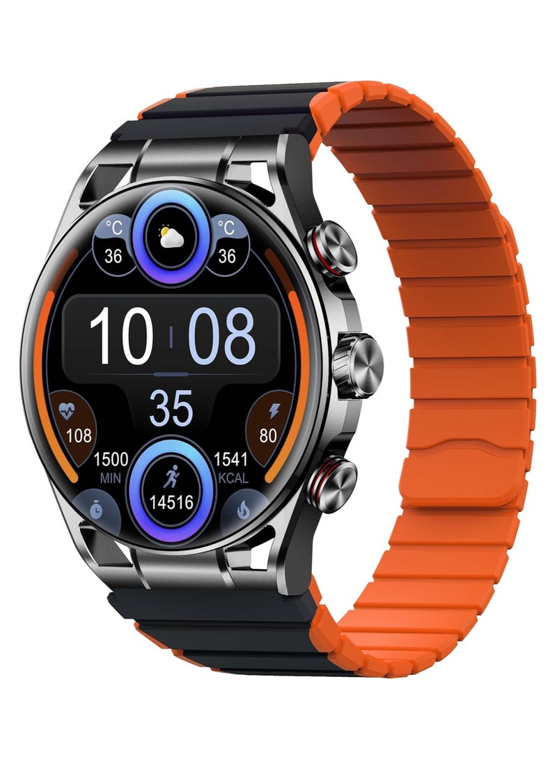Maxwell Fusion Smart Watch for Men and Women with dual strap - Image 2
